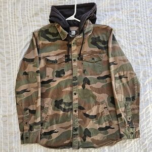 Rip Curl Camo Field Jacket with Hood